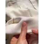Pantalon Bloomers Fluide d’Été pour Femme – Coupe Carotte Décontractée et Taille Haute