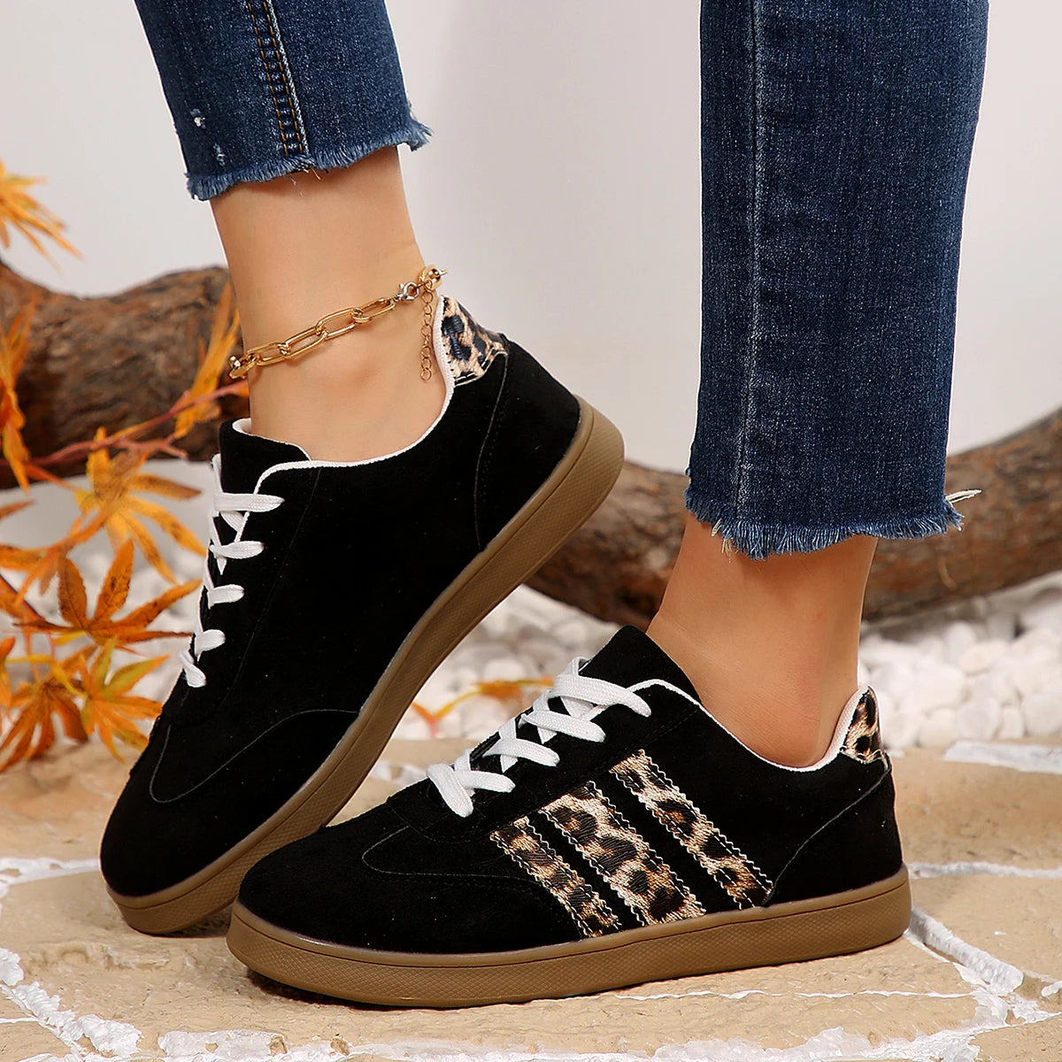 Baskets de luxe pour femmes, mocassins plats, confortables, souples, tendance, chaussures d'extérieur légères, nouvelle collection printemps 2025