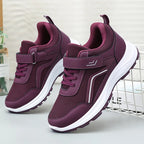 Baskets Velcro Respirantes et Confortables pour Femme, Chaussures de Marche Décontractées, Nouvelle Collection Automne et Hiver