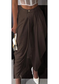 Pantalon Large Taille Haute pour Femme – Style Ample Chic & Décontracté