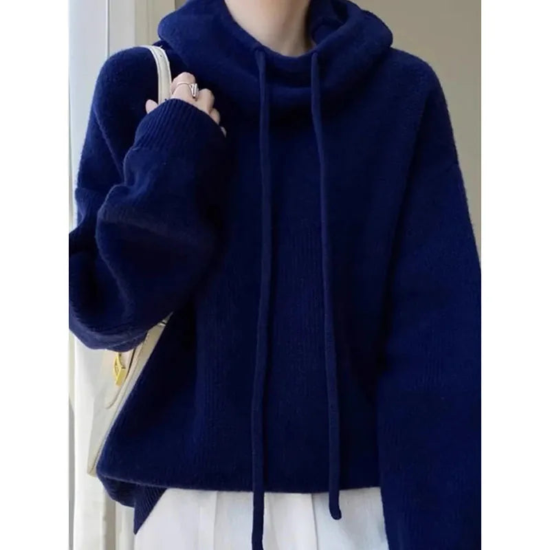 Pull Col Roulé Élégant Style Coréen pour Femme - LKALEYEO