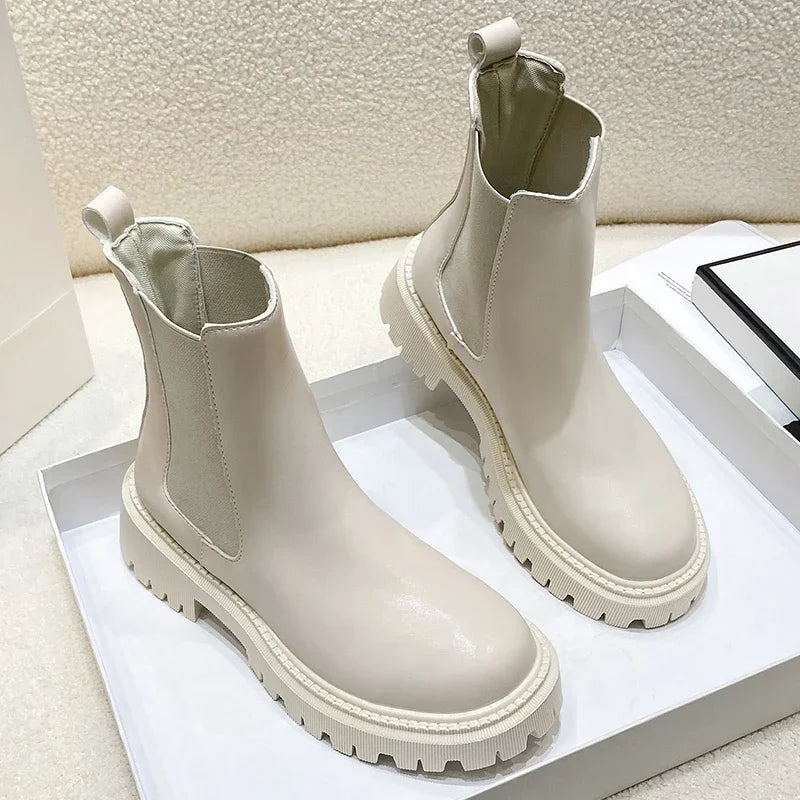 Bottes de Neige Mi-Mollet Imperméables – Confort & Style d'Hiver