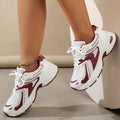 Chaussures de Couple papa pour femmes, chaussures décontractées pour étudiantes, chaussures de sport à semelles épaisses, nouvelle Version coréenne d'automne 2025