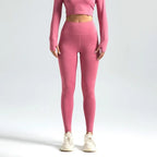 Leggings de Sport Sans Couture pour Femme – Effet Push-Up & Taille Haute