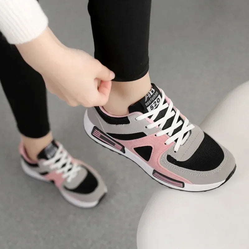 Chaussures de sport en plein air pour femmes, baskets de fitness, résistantes à l'usure, respirantes, 2024