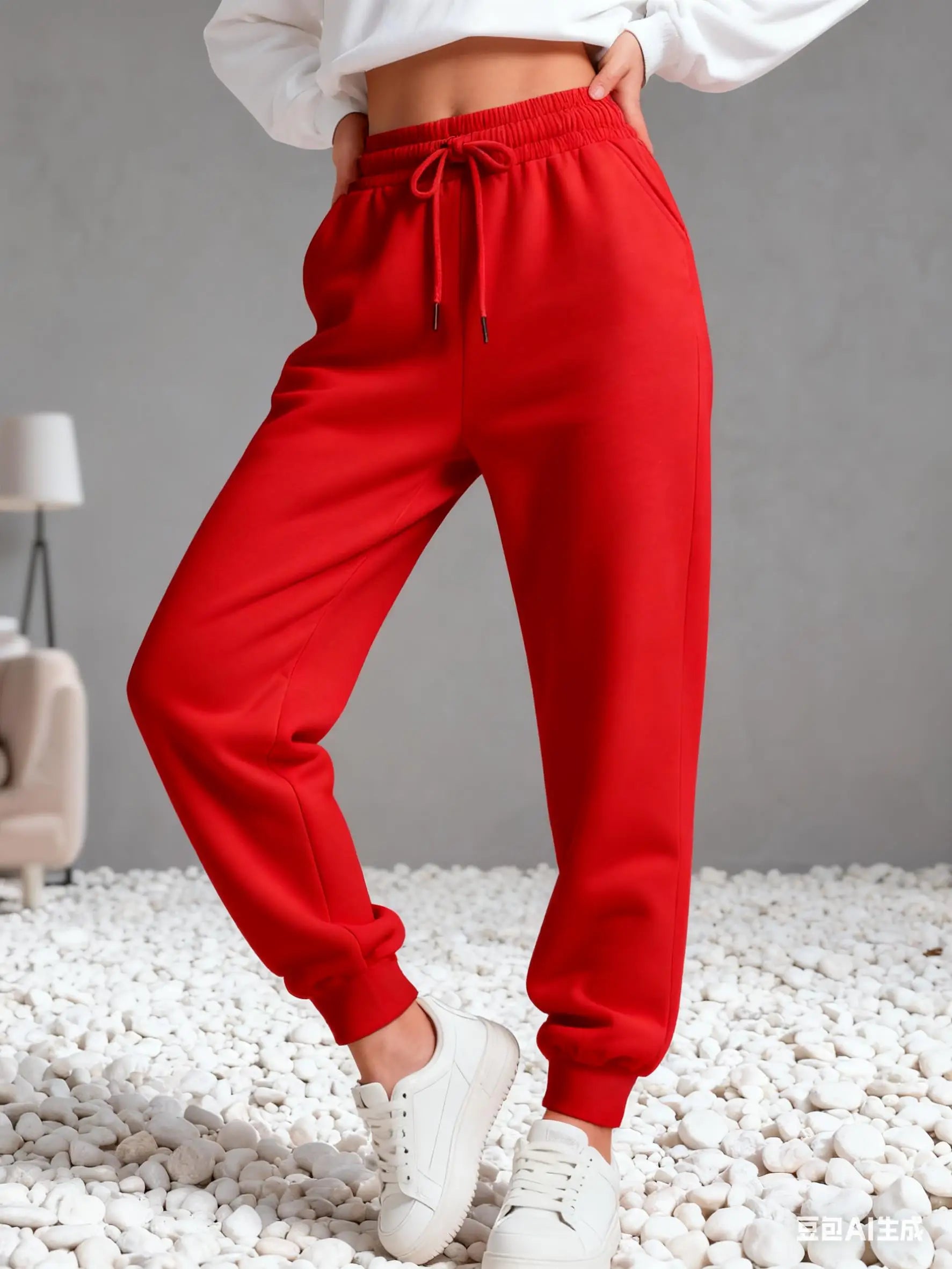 Jogging en Polaire Ample Unisexe - Style Streetwear Hip-Hop