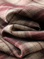 Chemise à Carreaux Rétro Américain pour Femme - FSLE FANSILANEN