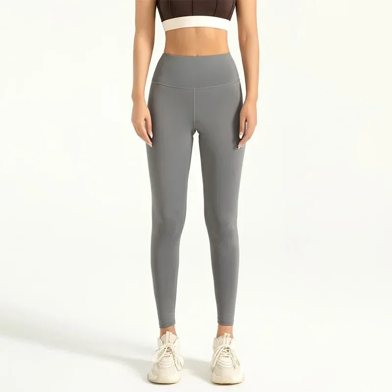 Leggings de Sport Sans Couture pour Femme – Effet Push-Up & Taille Haute