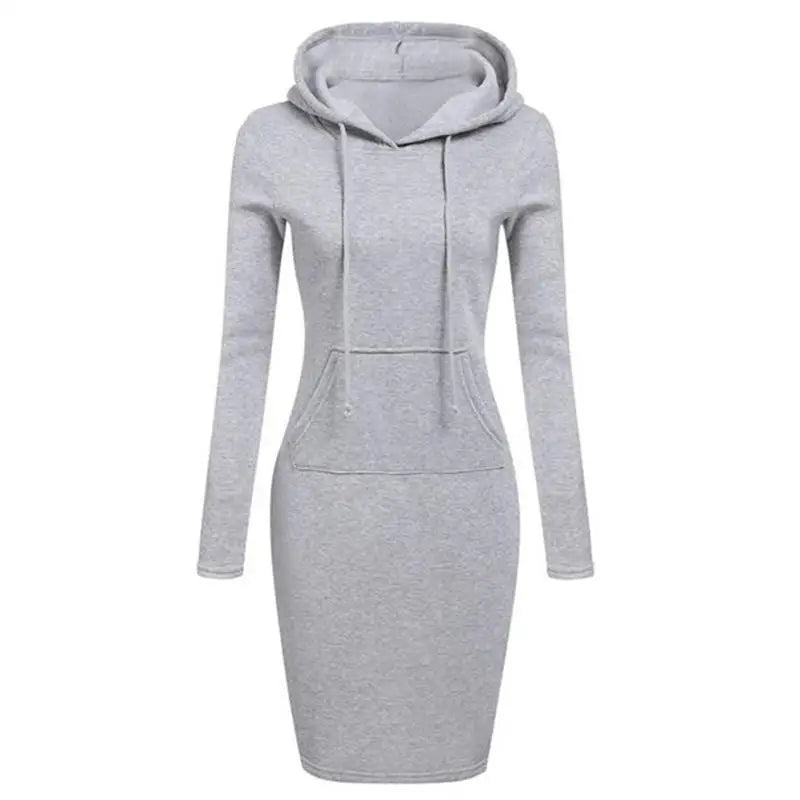 Robe à Capuche PVD pour Femme, Vêtement d'Automne