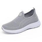 Chaussures en Maille Respirante pour Femme, Grande Taille, Décontractées, Semelle Souple, Légères, Une Étape, Simple, Nouvelle Collection Été