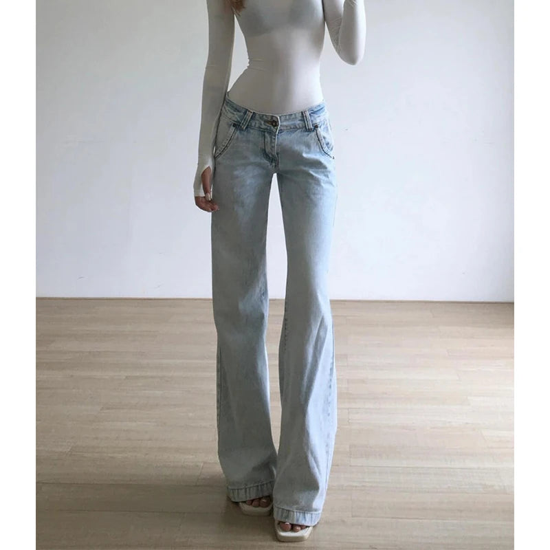 Jean Large Vintage 90S Femme - Streetwear Baggy Mexzt