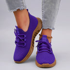 Chaussures plates d'été en maille respirante pour femmes, baskets décontractées, liquidation, livraison gratuite