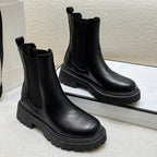 Bottes courtes confortables à l'offre elles optiques pour femmes, chaussures d'extérieur élégantes, mode automne, hiver, nouveau, 2024