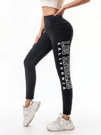 Legging de Yoga Effet Seconde Peau – Taille Haute & Contrôle du Ventre