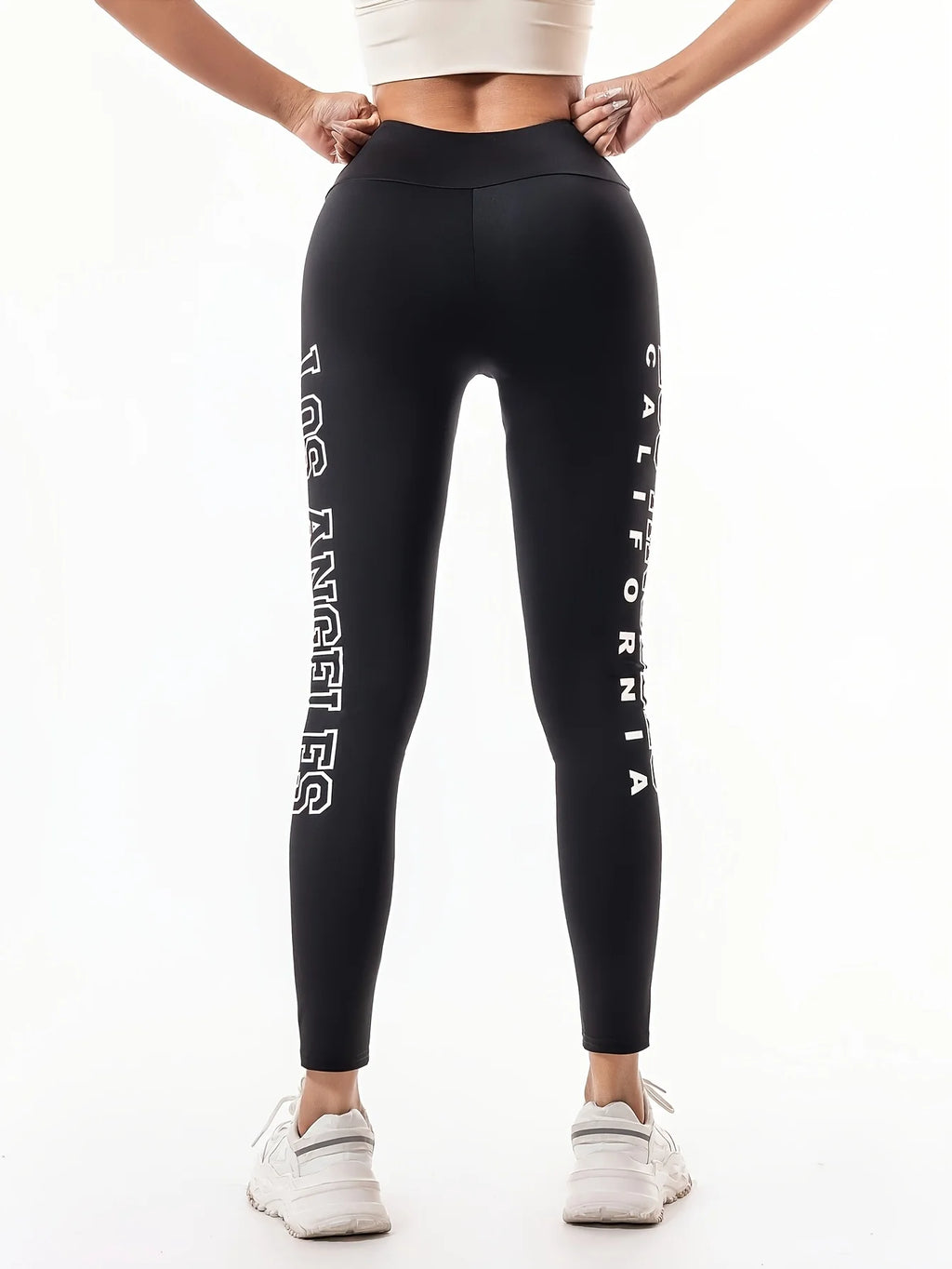 Legging de Yoga Effet Seconde Peau – Taille Haute & Contrôle du Ventre