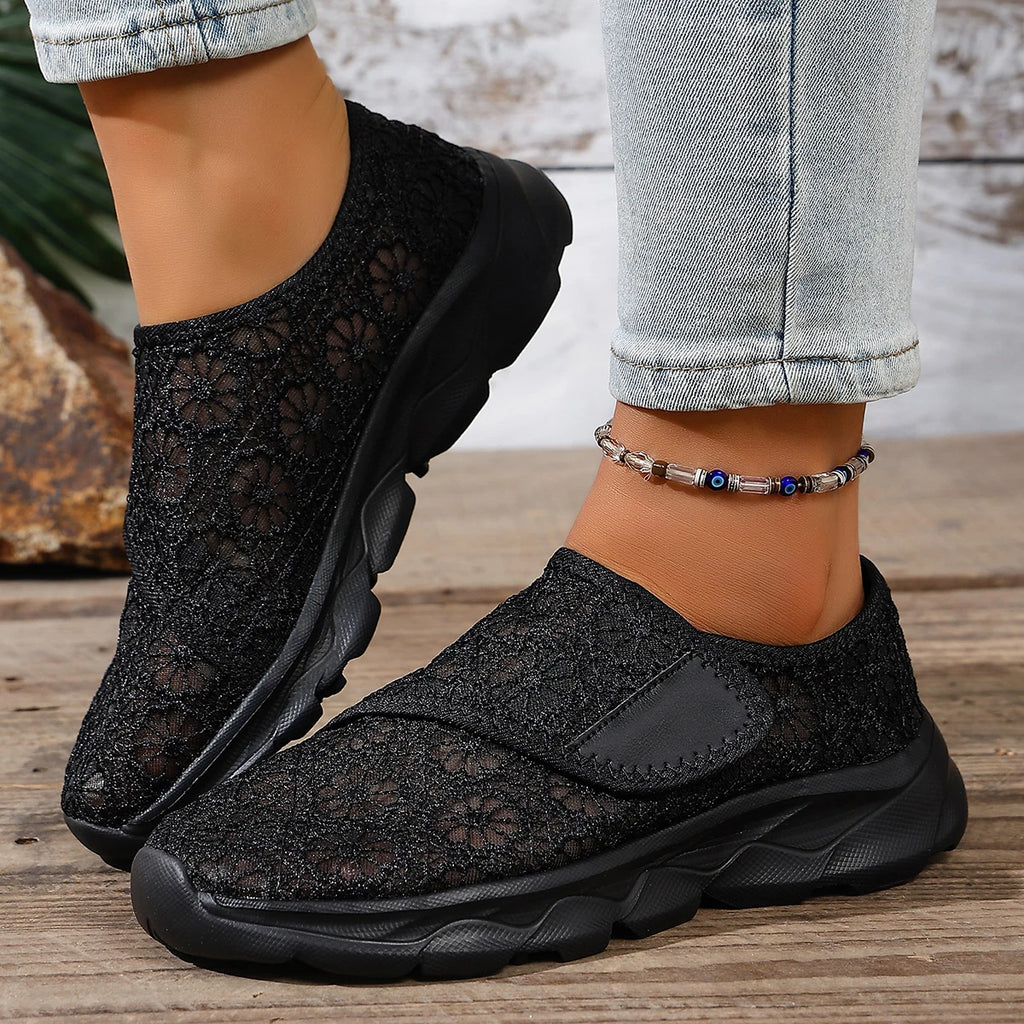 Chaussures de marche orthopédiques d'été décontractées pour pieds larges et enflés, avec ajustement pour l'éversion du pouce, souples et confortables, pour diabétiques
