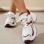 Chaussures de Couple papa pour femmes, chaussures décontractées pour étudiantes, chaussures de sport à semelles épaisses, nouvelle Version coréenne d'automne 2025