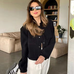 MUJER femmes Bomber veste femmes automne recadrée veste pour femmes 2025 à manches longues aviateur vestes femme mode manteaux courts