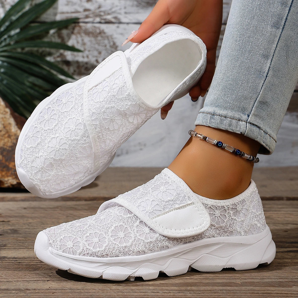 Chaussures de marche orthopédiques d'été décontractées pour pieds larges et enflés, avec ajustement pour l'éversion du pouce, souples et confortables, pour diabétiques