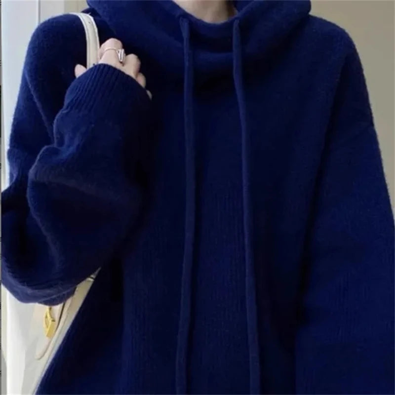 Pull Col Roulé Élégant Style Coréen pour Femme - LKALEYEO