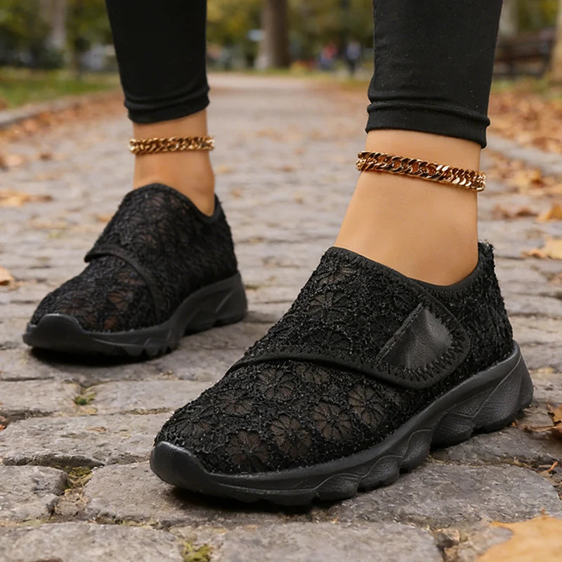Chaussures de marche orthopédiques d'été décontractées pour pieds larges et enflés, avec ajustement pour l'éversion du pouce, souples et confortables, pour diabétiques