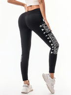 Legging de Yoga Effet Seconde Peau – Taille Haute & Contrôle du Ventre
