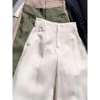 Pantalon Bloomers Fluide d’Été pour Femme – Coupe Carotte Décontractée et Taille Haute
