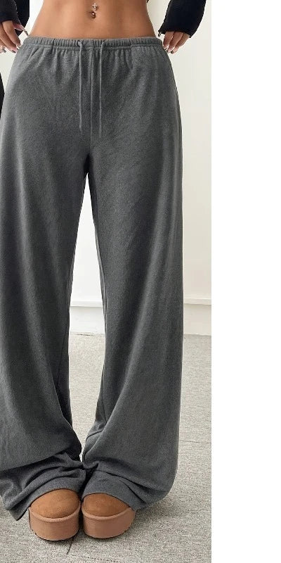 Pantalon de Jogging Ample à Jambes Larges - Style Streetwear Hiver