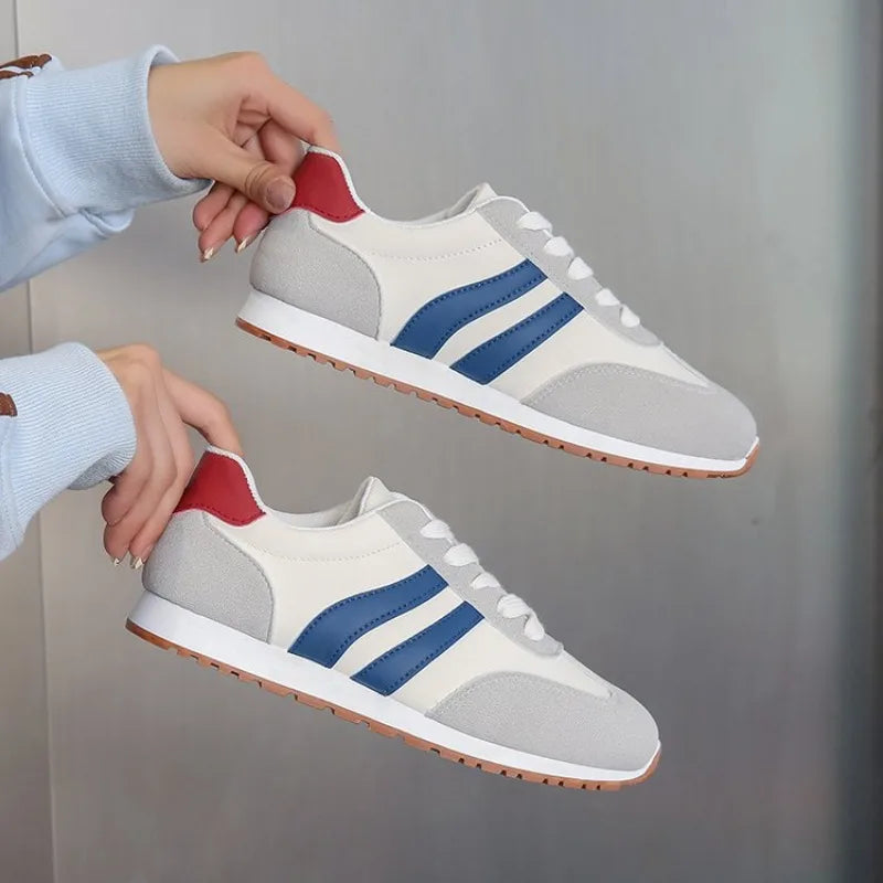 Nouvelles chaussures décontractées mode tout-match chaussures De course respirant tissu Surface léger sport chaussures pour femmes Zapatos De Mujer
