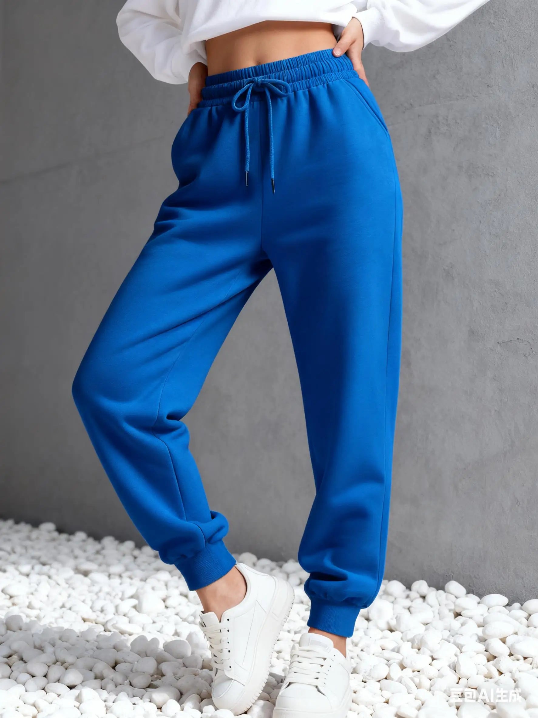 Jogging en Polaire Ample Unisexe - Style Streetwear Hip-Hop