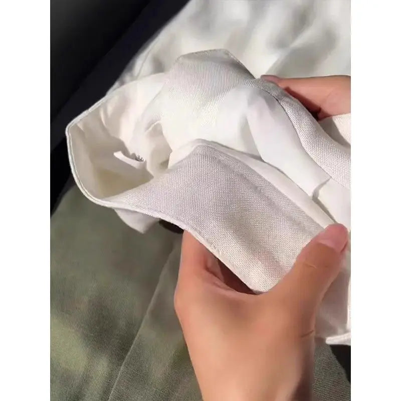 Pantalon Bloomers Fluide d’Été pour Femme – Coupe Carotte Décontractée et Taille Haute
