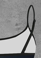 Camisole Dos Nu Imprimée Y2K - Top Sexy Épaules Dénudées