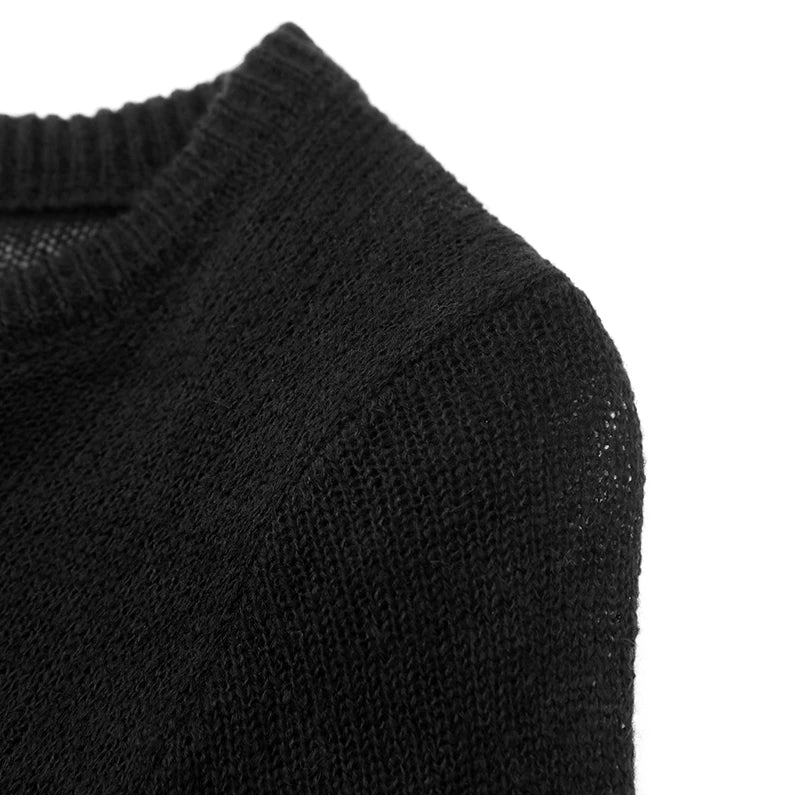 Pull Élégant en Maille Fine pour Femme – Chandail Doux en Laine et Mohair Coupe Ajustée